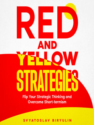 cover image of Red and Yellow Strategies